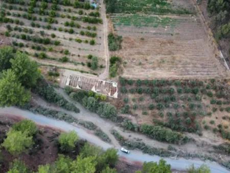 3578M2 Feld Zum Verkauf An Der Straße Von Aşı Koyu In Mergenlide