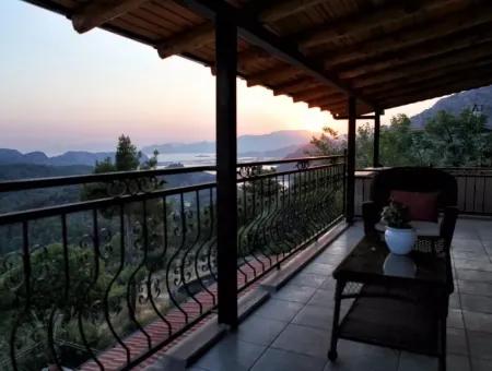 Villa Gokbel Dalyan Iztuzu Villa For Sale With Full Sea View For Sale In Gokbel