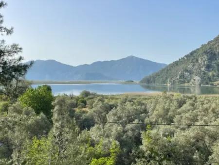 1,136M2 Field Plot For Sale With Çandır Lake View