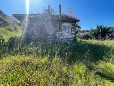 Village House For Sale In 4,400M2 Land With Full Sea View In Gökbel