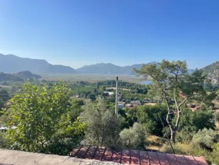 Çandır Full Sea And Lake View 500M2 2B Field For Sale