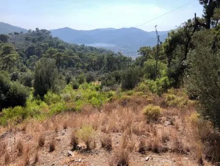 Göcek'de Satılık Arsa Göcekde Turizm İmarlı Deniz Manzaralı Satılık Arsa